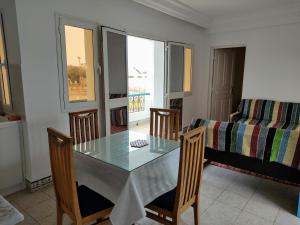 Posezení v ubytování CoZi Coliving Djerba