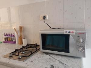 Kuchyň nebo kuchyňský kout v ubytování CoZi Coliving Djerba