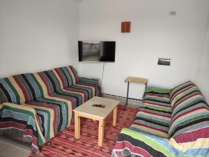 TV a/nebo společenská místnost v ubytování CoZi Coliving Djerba