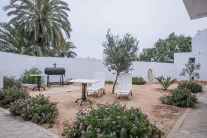Zahrada ubytování CoZi Coliving Djerba