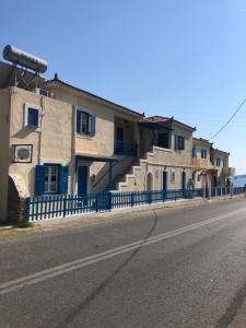 Budova, kde se aparthotel nachází