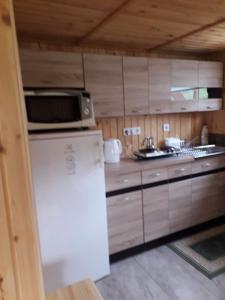 Kuchyňa alebo kuchynka v ubytovaní Mátyás Apartman