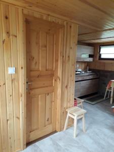 Kuchyňa alebo kuchynka v ubytovaní Mátyás Apartman
