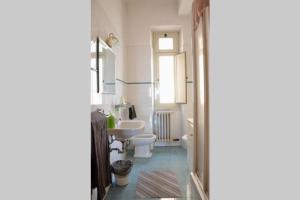 Koupelna v ubytování Mare di Roma