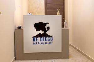 Certifikát, hodnocení, plakát nebo jiný dokument vystavený v ubytování Re Diego
