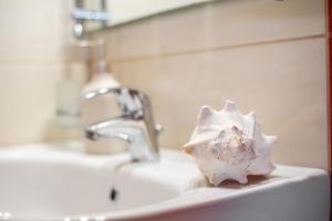 A bathroom at Maria's City Villa