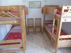 Postel nebo postele na pokoji v ubytování STF Vandrarhem Backåkra
