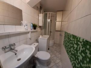 Kúpeľňa v ubytovaní Apartament na Podwalu