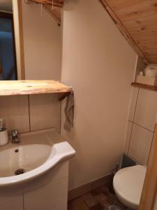 Koupelna v ubytování Špičák - U Barabů