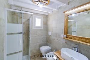 Koupelna v ubytování Il Cantiere - Casa Di Una Volta.
