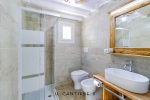 Koupelna v ubytování Il Cantiere - Casa Di Una Volta.
