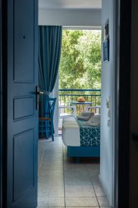 Posezení v ubytování Knossos Hotel