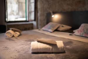 Postel nebo postele na pokoji v ubytování Apartment Libra downtown Šibenik