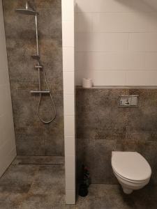 Kúpeľňa v ubytovaní Apartamenty Lawendowy Zakątek 7