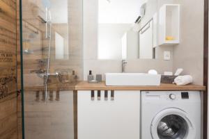 Koupelna v ubytování Apartment Libra downtown Šibenik