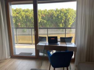 Fotografia z galérie ubytovania Apartament studio z widokiem na Odrę Bulwary Książęce vo Vroclavi