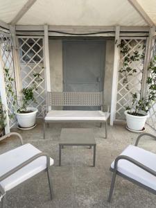 Balkón nebo terasa v ubytování White albergo diffuso Ristorante & SPA