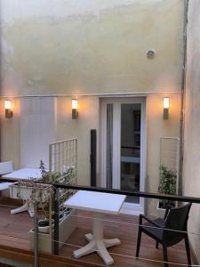 Posezení v ubytování White albergo diffuso Ristorante & SPA