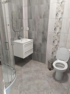 Koupelna v ubytování U Žabky