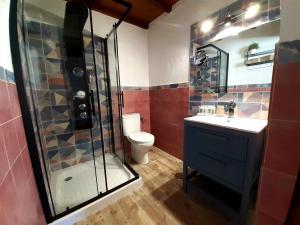 Ett badrum på Apartamentos Callampa