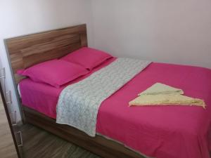 Postel nebo postele na pokoji v ubytování Apartment Giorgi in Sighnaghi