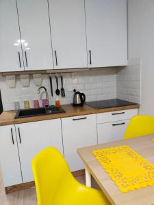 Kuchyňa alebo kuchynka v ubytovaní Lemon House