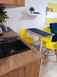 Kuchyňa alebo kuchynka v ubytovaní Lemon House