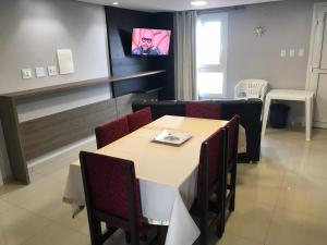 Μια τηλεόραση ή/και κέντρο ψυχαγωγίας στο Residencial Itapeva Sul
