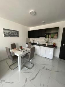 Una cocina o cocineta en Lake View Tašić 1