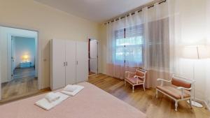 Postel nebo postele na pokoji v ubytování B&B baia d'argento (NUOVA bahia di buzios)