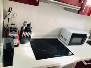 Kuchyňa alebo kuchynka v ubytovaní Apartamento The Wall Xperience