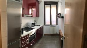 Kuchyňa alebo kuchynka v ubytovaní Apartamento The Wall Xperience