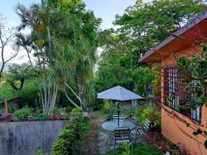 Zahrada ubytování Posada Los Chaneques Catemaco