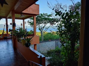 Balkón nebo terasa v ubytování Posada Los Chaneques Catemaco