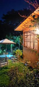 Zahrada ubytování Posada Los Chaneques Catemaco
