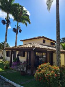 En have udenfor Casa de praia Família Ramos