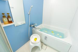 Koupelna v ubytování Ecot Kugai 1