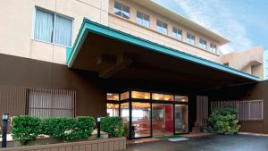 Byggingin sem ryokan-hótelið er í