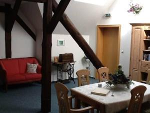 Posezení v ubytování Landgasthaus Hesse