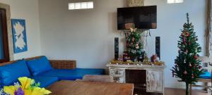 TV a/nebo společenská místnost v ubytování Turtle Island Homestay