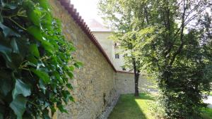 Zahrada ubytování Knast-Hotel Fronfeste