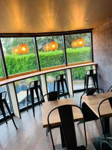 Restaurace v ubytování Le Mokca