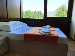 Postel nebo postele na pokoji v ubytování Hotel Pelikan