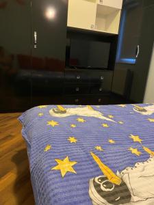 Łóżko lub łóżka w pokoju w obiekcie Apartament Modern