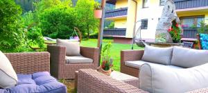 Posezení v ubytování Ski Vital Apartments