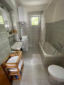 Koupelna v ubytování Holiday Home Cesarica