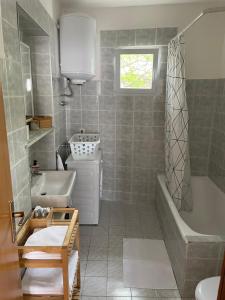Koupelna v ubytování Holiday Home Cesarica