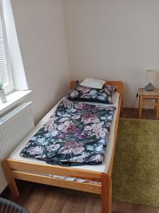 Postel nebo postele na pokoji v ubytování Ubytování v Tučapech 96