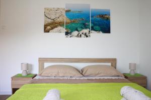 Postel nebo postele na pokoji v ubytování Apartment Teraferma 2