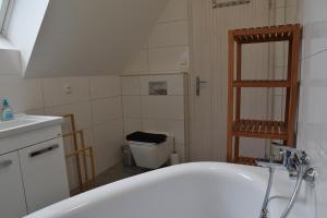 Kúpeľňa v ubytovaní Vila Vlaštovka